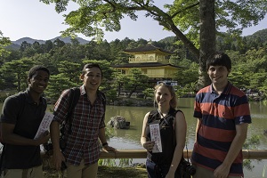 Visit to the Golden Pavilion.